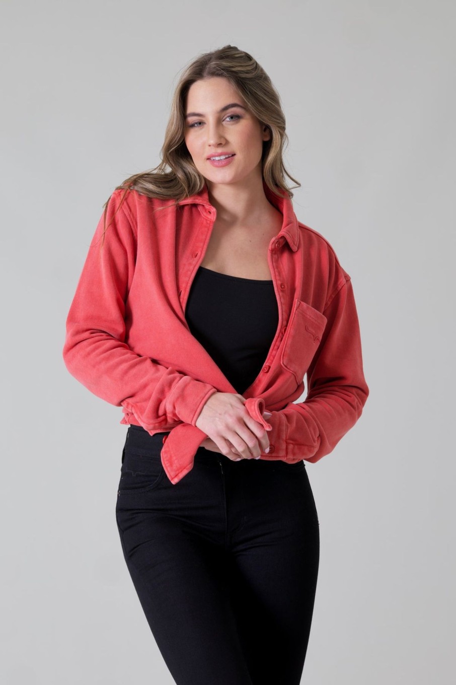 Women Kimes Ranch | Throw Shirt Jacket