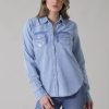 Women Kimes Ranch | Kaycee Denim Top