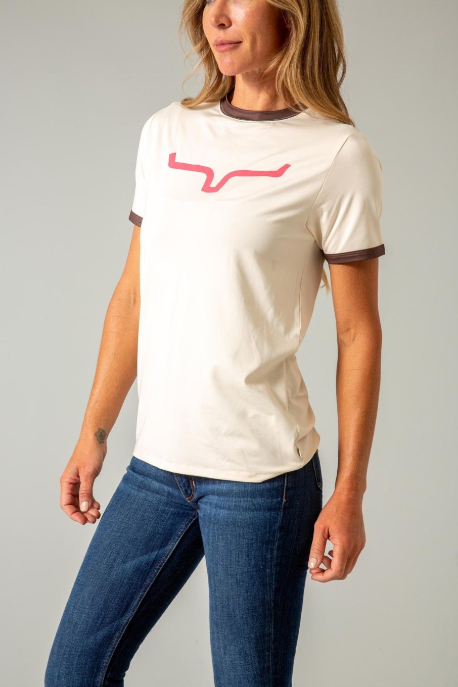 Women Kimes Ranch | Steadfast Ringer Tee Shirt