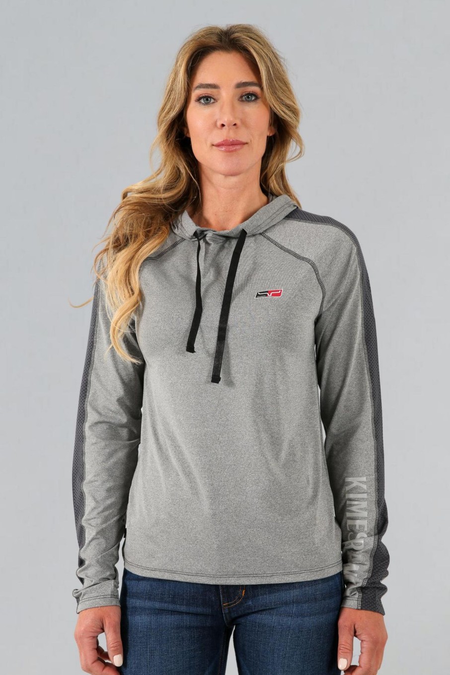 Women Kimes Ranch | Kunoichi Hood Shirt Grey Heather