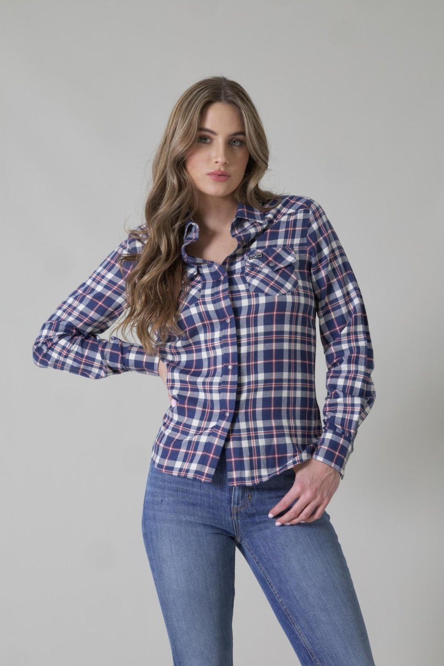 Women Kimes Ranch | San Mateo Flannel Top