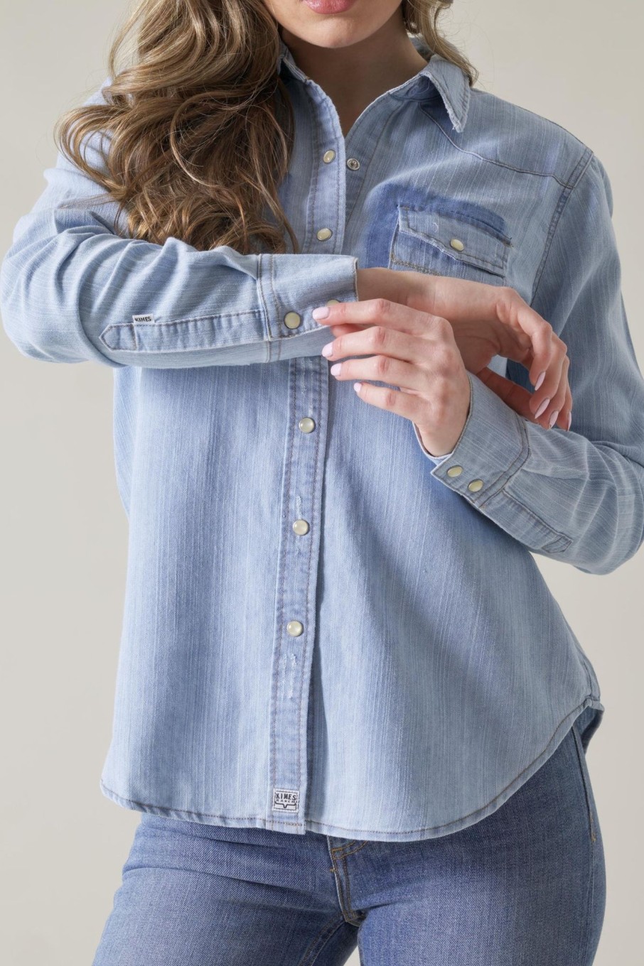 Women Kimes Ranch | Kaycee Denim Top