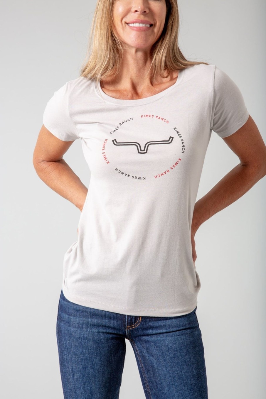 Women Kimes Ranch | Circular Repeat Shirt