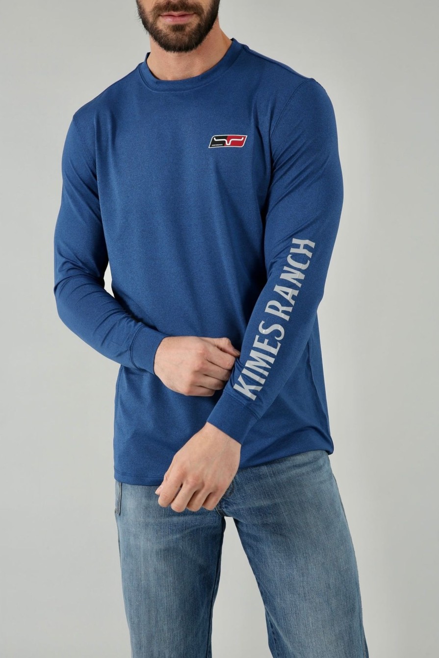 Men Kimes Ranch | K1 Long Sleeve Tech Tee Shirt