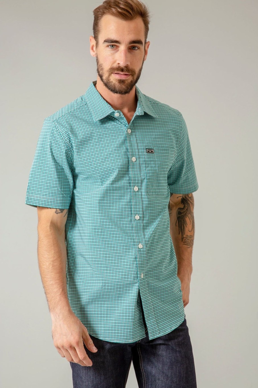 Men Kimes Ranch | Chute Mini Check Dress Shirt