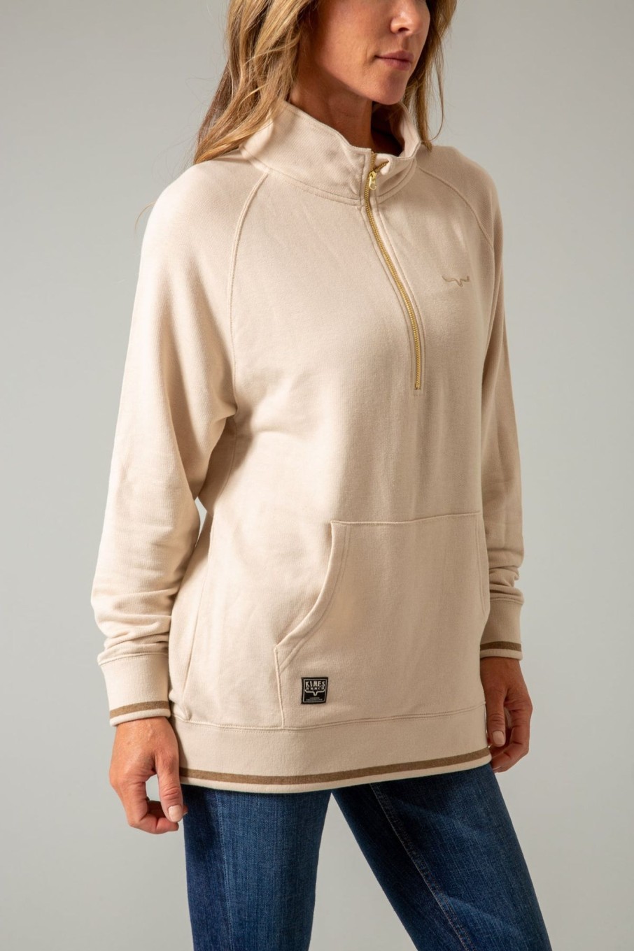 Women Kimes Ranch | Hazer Quarter Zip Sweatshirt