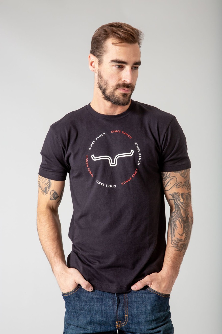 Men Kimes Ranch | Circular Repeat Shirt