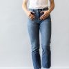 Women Kimes Ranch | Monica Cropped Mid Wash