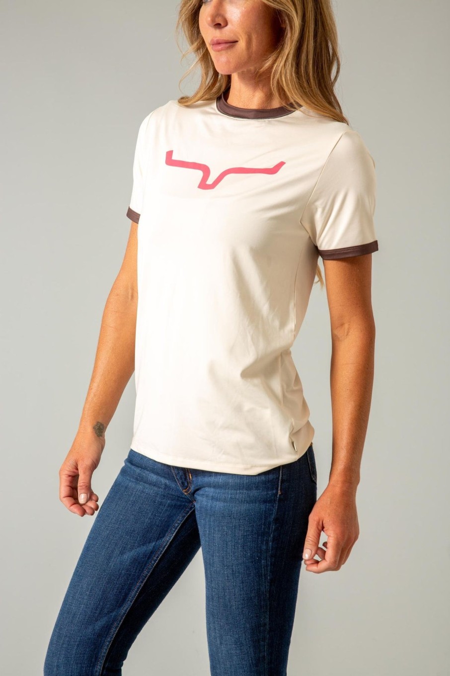 Women Kimes Ranch | Steadfast Ringer Tee Shirt