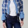 Women Kimes Ranch | Belinda Bomber Jacket Denim