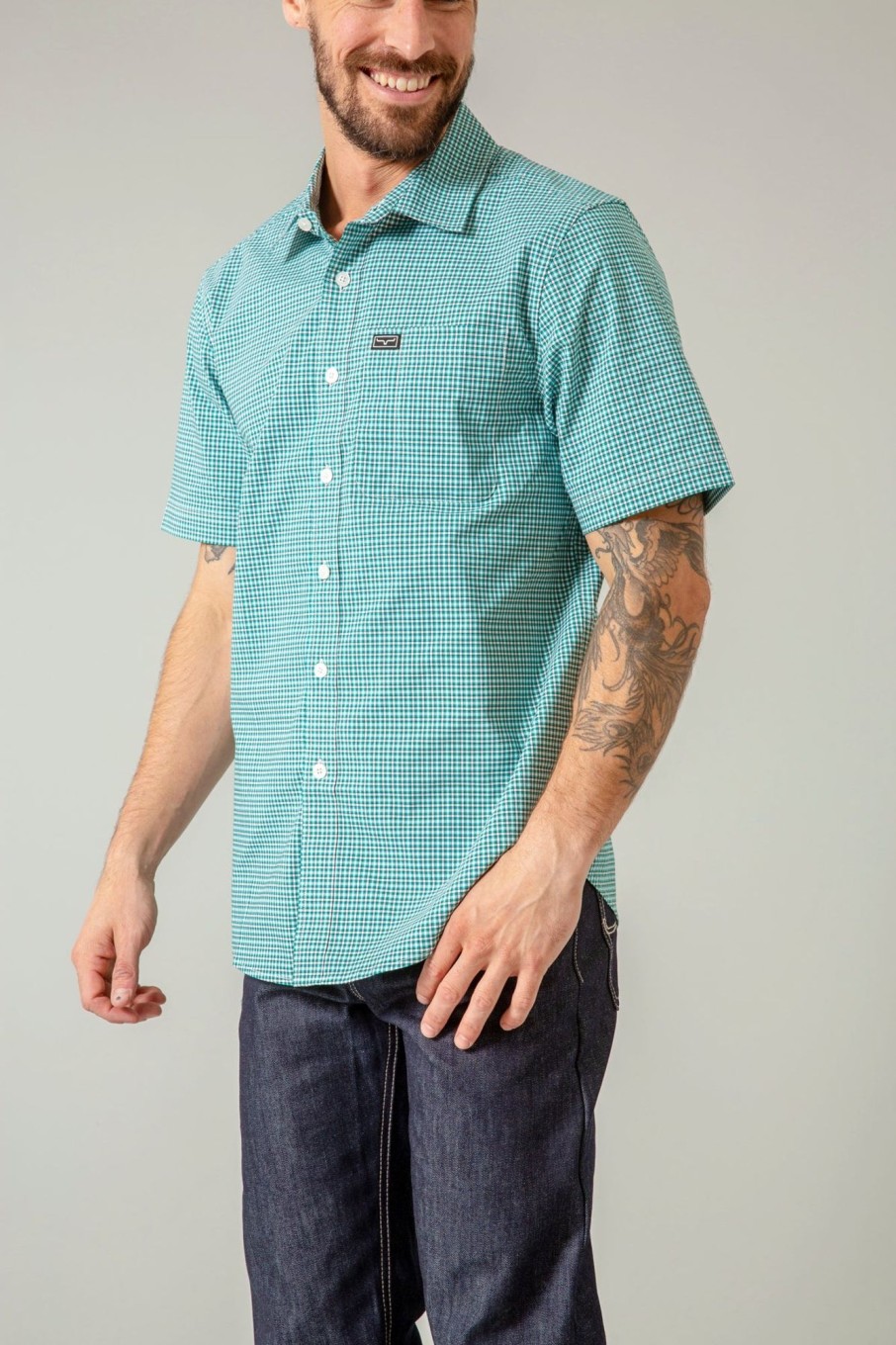 Men Kimes Ranch | Chute Mini Check Dress Shirt