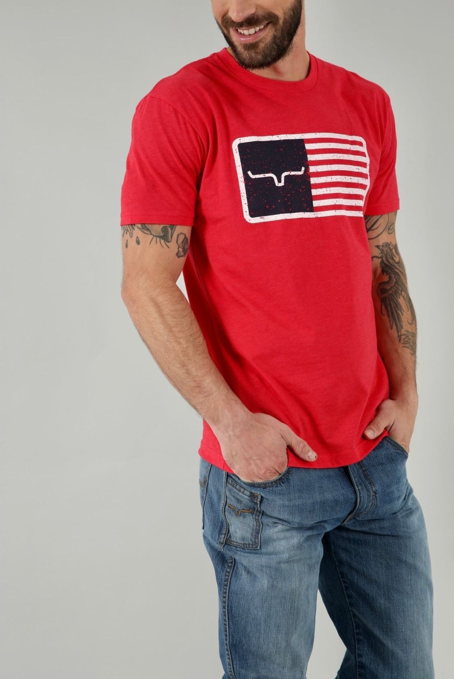 Men Kimes Ranch | American Trucker Tee Shirt